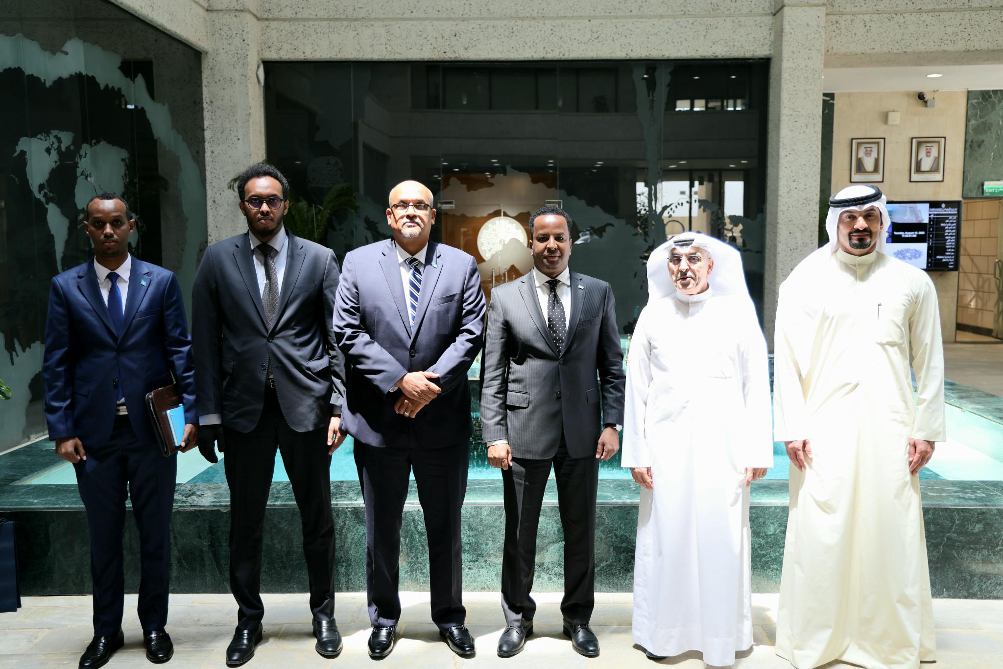 Kuwait Fund Development Receives Somali Foreign Minister to Discuss Prospects for Development Cooperation
