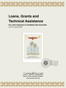 Loans, Grants and Technical Assistance For Latin American and the Caribbean Countries As of 31 January 2026