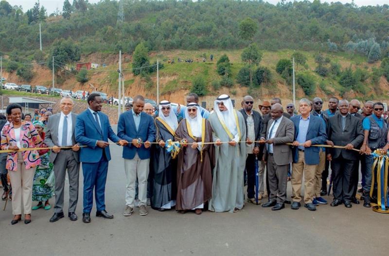 Kuwait Fund Participates in the Inauguration of New Road Projects in Rwanda