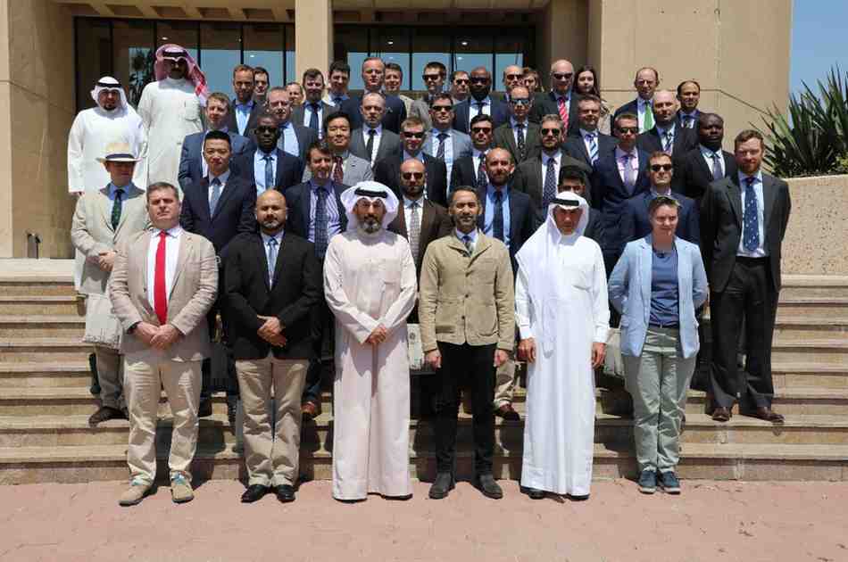 The Kuwait Fund for Development Hosts Delegation from the United Kingdom's Defense Academy