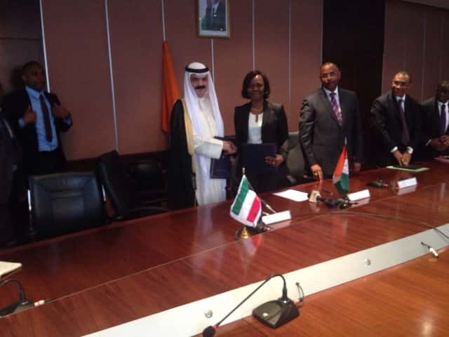 Signature of A Loan Agreement In The Republic of Cote D’ivoire