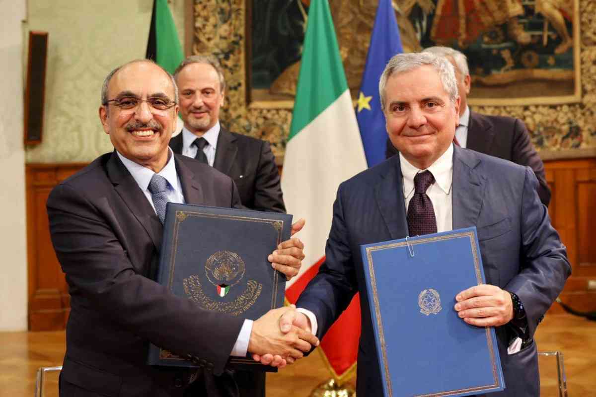 Signing of a Memorandum of Understanding between Kuwait Fund for Arab Economic Development and the Cassa Depositi e Prestiti S.p.A.