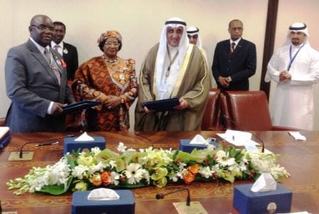 Signature of a Loan Agreement in the Republic of Malawi
