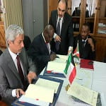 Signing A Loan Agreement In The Republic Of Burundi