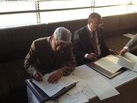 Signature Of A Grant Agreement In The Republic Of Mozambique