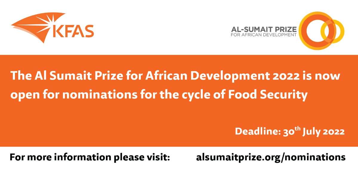 Al-Sumait Prize 2022 Invitation for Nominations