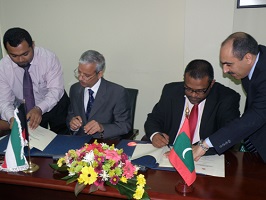 Signature Of Agreement For A Grant To The Government Of The Republic Of Maldives