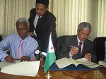 توقيع إتفاقية قرض في جمهورية جيبوتي